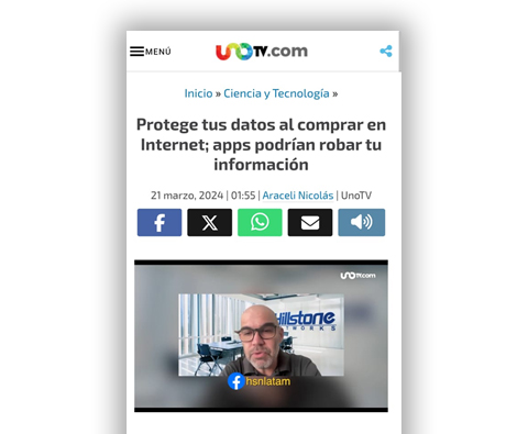 UnoTV - Hillstone Networks
