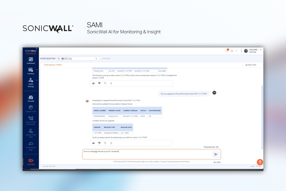 SonicWall SAMI