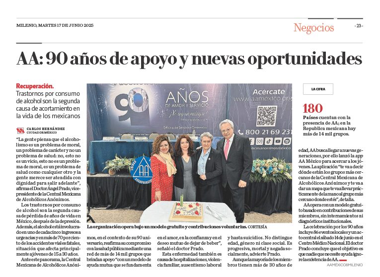 Milenio Alcohólicos Anónimos